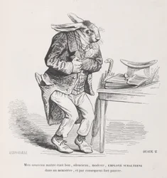 Mein neuer Meister aus Szenen aus dem privaten und öffentlichen Leben der Tiere