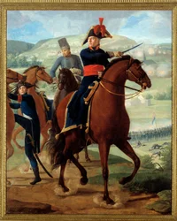 Reiterporträt von General Louis Marie Turreau de Garambouville