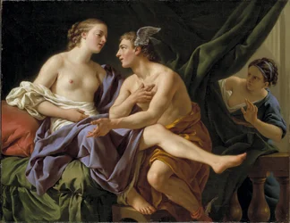 Merkur, Herse und Aglauros