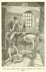 Illustration für Tom Browns Schulzeit