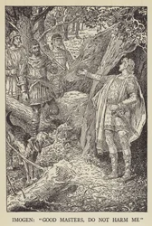 Imogen, Gute Herren, tut mir nichts an