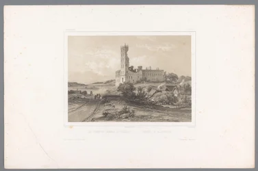 Ansicht der Ruine von Koldinghus