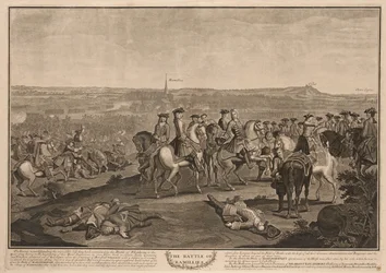 Die Schlacht von Ramillies, 23. Mai 1706