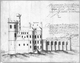 Fassade von Porte und Hotel de Nesle, 1662