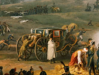 Napoleons Lager am Vorabend der Schlacht von Austerlitz