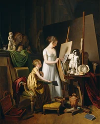 Ein Maleratelier