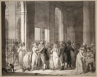 Die Arkaden im Palais-Royal