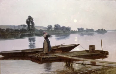 Rufen sie zum Abendessen nach Hause