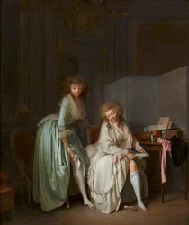 Louis-Léopold Boilly - Vergleich kleiner Füße