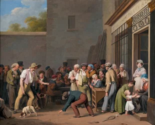Louis-Léopold Boilly - Das Fassspiel