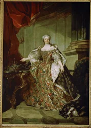Marie Leszczynska, Königin von Frankreich, Ehefrau von Ludwig XV., Tochter von Stanislaus Leszczynski, König von Polen
