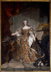 Porträt von Marie Lesczinska (Lesczynska) (1703-1768), Königin von Frankreich