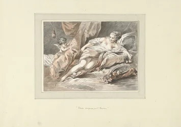 Venus wird von Amor überrascht