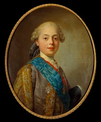 Porträt von Ludwig XVIII., König von Frankreich und Graf der Provence