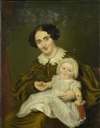 Mrs. Carp und ihr junger Sohn