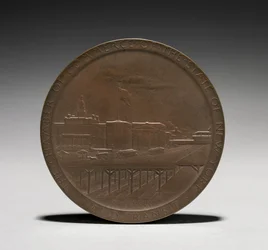 Medaille: Abram Stevens Hewitt Rückseite, 1875-1925