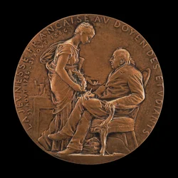 Michel-Eugène Chevreul, 1786-1889, Chemiker, Physiker und Philosoph, 1886