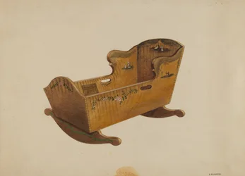 Wiege, ca. 1936