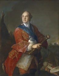 Porträt von Graf Kirill Rasumowski 1728-1803, der letzte Hetman der Ukraine, 1758