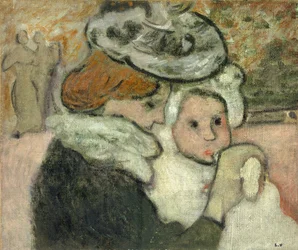 Mutter und Kind (Mme Valtat und ihr Sohn Jean)