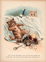 Louis Wain Katzen