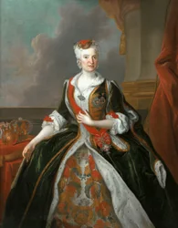 Porträt von Maria Josepha von Österreich