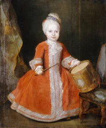 Porträt von Prinz Xavier de Saxe