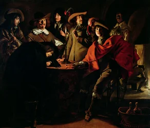 Die Wachen rauchen, 1643