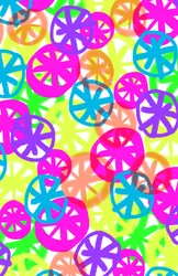 Neonkreise, 2017, Digitale Medien