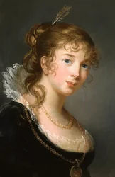 Prinzessin Frederica Dorothea Louise Philippine von Preußen 1770-1836, Gräfin Radziwill, ca. 1801