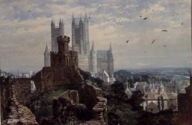 Kathedrale von Lincoln von Süden