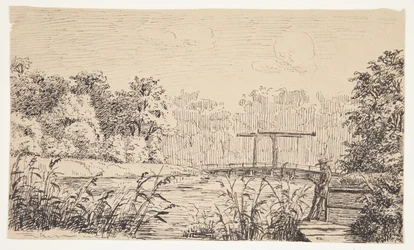 Aaparti med en vindebro