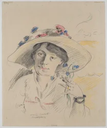 Bildnis der Gattin des Künstlers, Charlotte Berend-Corinth