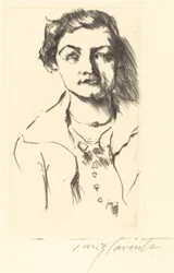 Bildnis einer Jungen Dame - Anneliese Halbe