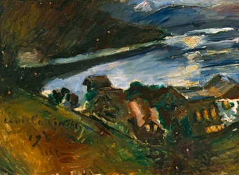 Der Walchensee bei Mondschein