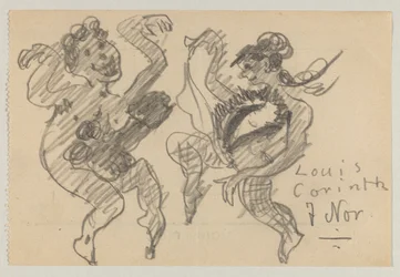 Lovis Corinth an Carl Strathmann