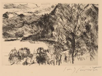 Walchensee mit Jochberg