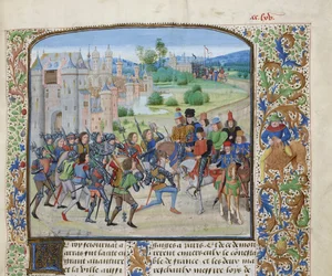 Rückkehr von Karl VI. nach Paris, ca. 1470-1475