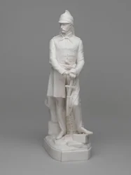 Parianware-Statuette von Leutnant (später Major) William Hodson