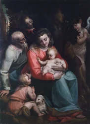 Madonna mit Kind und Heiligen