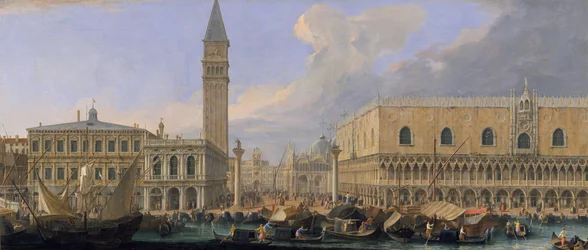 Der Molo, Venedig, vom Bacino di San Marco