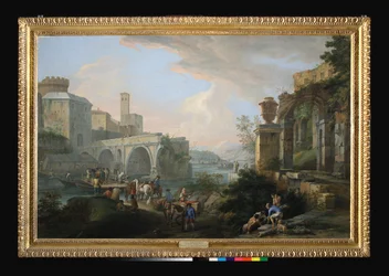 Capriccio mit der Ponte Rotto