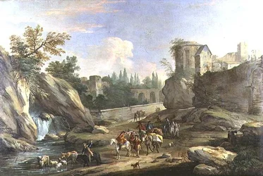 Reisende in der Campagna