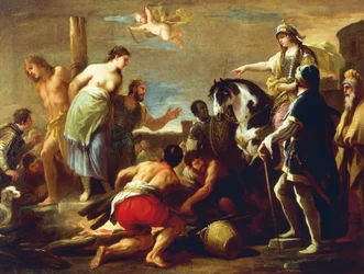 Olindo und Sophronia, von Luca Giordano
