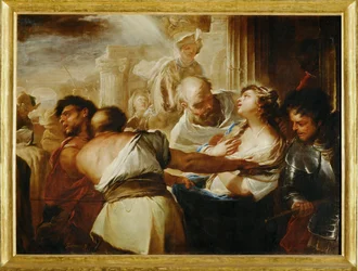 Santa Lucia wird zum Martyrium geführt