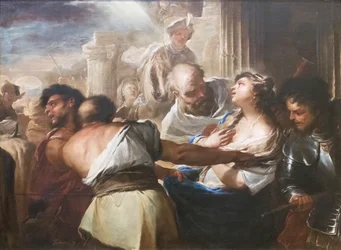 Das Martyrium der heiligen Lucia