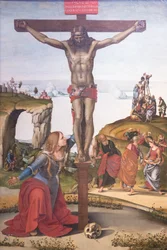 Kreuzigung mit Maria Magdalena