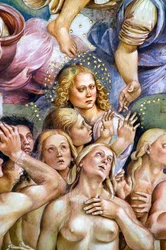 Auserwählte, aus dem Freskenzyklus Jüngstes Gericht