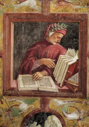 Dante Alighieri in der Kathedrale von Orvieto, Kapelle San Brizio