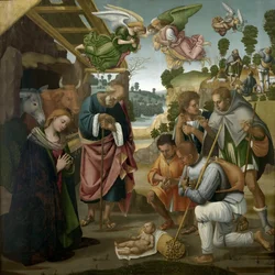 Die Anbetung der Hirten, 1522